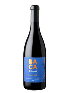 2019 BACA Wines Somersault Zinfandel, Pacini Vineyard Mendocino County California