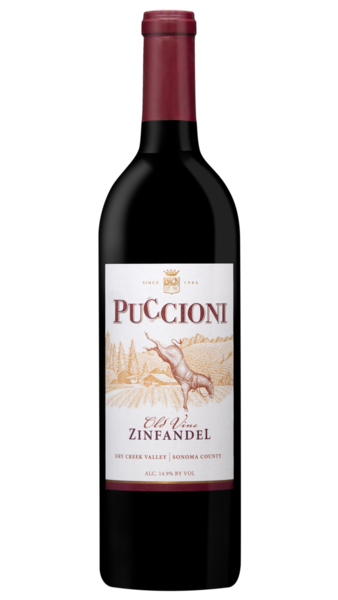 2016 Puccioni Vineyards Old Vine Zinfandel, Dry Creek Valley
